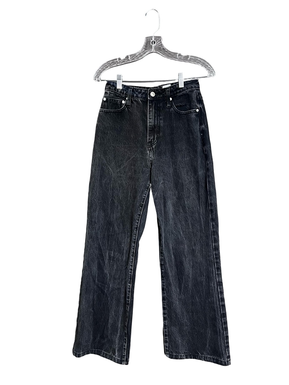 Princess Polly Women’s Black Washed Jeans